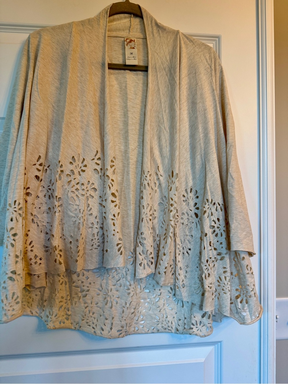 Anthropologie C. Keer - Women's Open-Front Cardigan Wrap Shawl